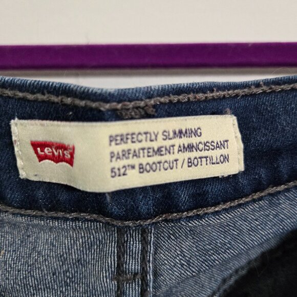 Levi's jeans bootcut 512 size 16 - Picture 2 of 3